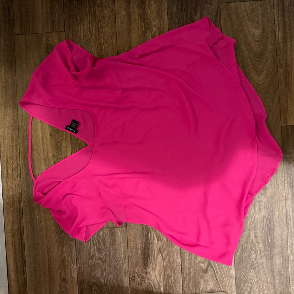 Torrid Bright Pink Blouse